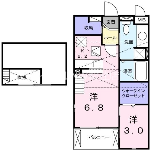 同じ建物の物件間取り写真 - ID:233019495072