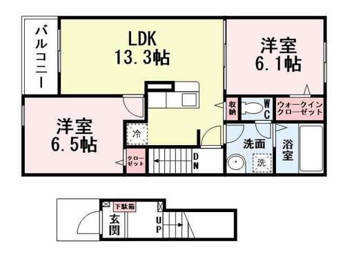 同じ建物の物件間取り写真 - ID:240028600697