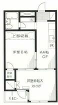 東京都文京区本郷１丁目（賃貸マンション2K・1階・36.52㎡） その2