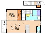 遠賀郡岡垣町海老津３丁目 2階建 築2年のイメージ