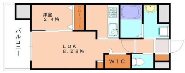 ロイヤルタワー宗像中央｜福岡県宗像市田熊２丁目(賃貸マンション1LDK・6階・27.85㎡)の写真 その2