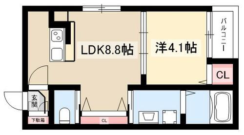 同じ建物の物件間取り写真 - ID:223031776858