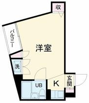 青葉台ＦｉｎｅＳｑｕａｒｅ 2G ｜ 神奈川県横浜市青葉区つつじが丘（賃貸マンション1R・2階・16.50㎡） その2