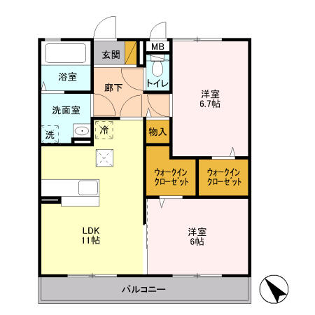 同じ建物の物件間取り写真 - ID:212042662666