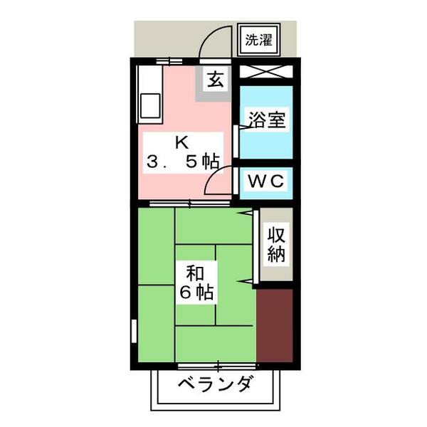カーサメントピノ 203｜東京都国立市東２丁目(賃貸アパート1K・2階・23.77㎡)の写真 その2