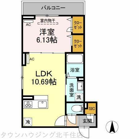 同じ建物の物件間取り写真 - ID:213100616652