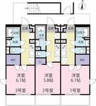 川崎市高津区千年 3階建 新築のイメージ