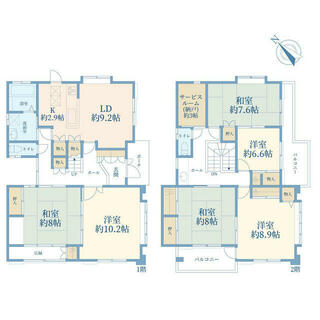 間取り：213138383112