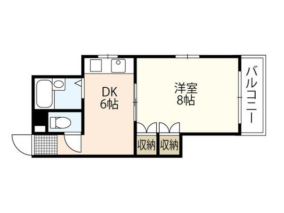 ビハーラ千田｜広島県広島市中区千田町３丁目(賃貸マンション1DK・3階・30.00㎡)の写真 その2