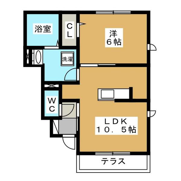 東京都武蔵野市境南町４丁目(賃貸アパート1LDK・1階・40.76㎡)の写真 その2