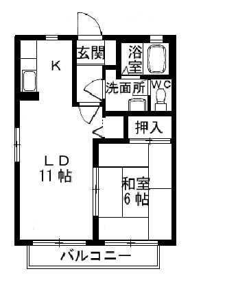 シャーメゾン河内 103｜愛媛県新居浜市河内町(賃貸アパート1LDK・1階・38.83㎡)の写真 その2