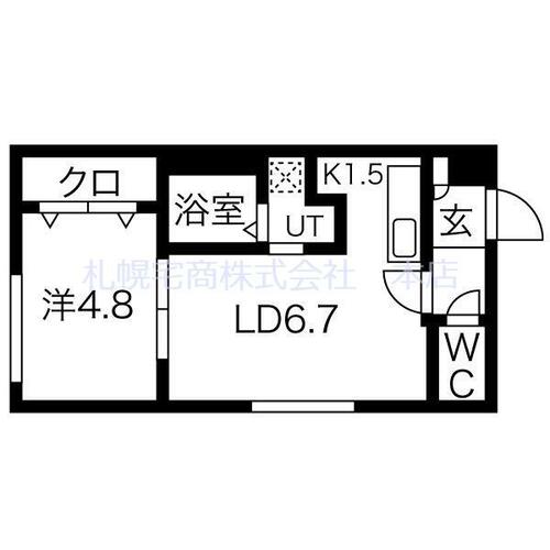 オリエントヒルズ平岸の間取り