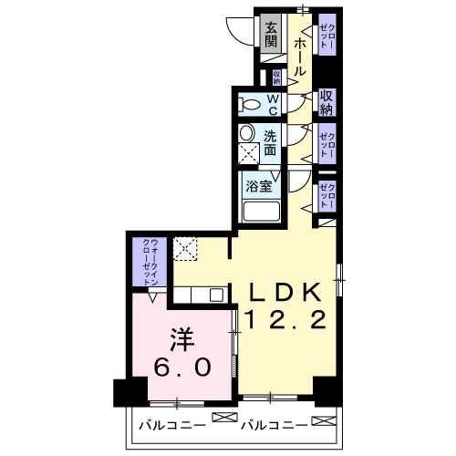 同じ建物の物件間取り写真 - ID:211047064936