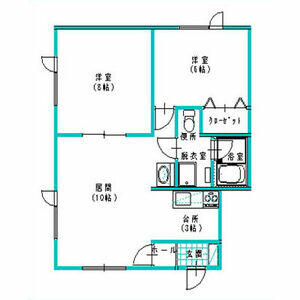 カラーパレスＡ 101｜北海道小樽市入船５丁目(賃貸アパート2LDK・1階・56.16㎡)の写真 その1