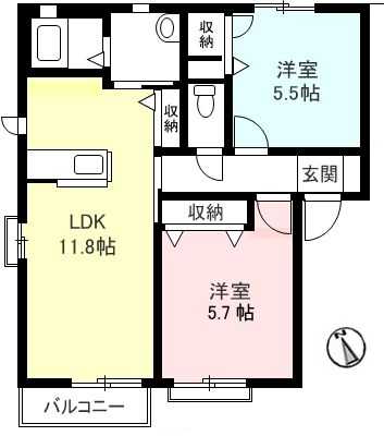 同じ建物の物件間取り写真 - ID:238006903288