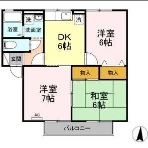 同じ建物の物件間取り写真 - ID:238007107112