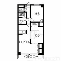 愛知県岡崎市上地町字下屋敷（賃貸マンション2LDK・3階・58.02㎡） その2