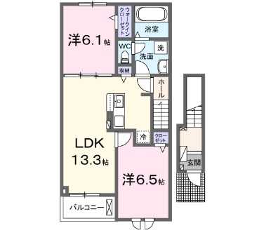 同じ建物の物件間取り写真 - ID:238007149822