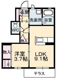 同じ建物の物件間取り写真 - ID:238007222019