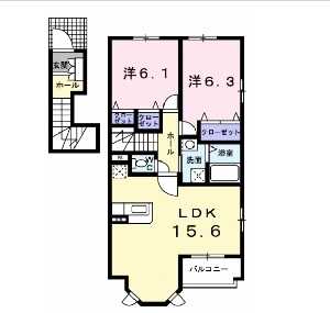 同じ建物の物件間取り写真 - ID:238007234391