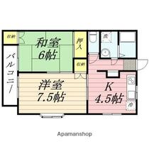 レジデンスＨＡＮＡ  ｜ 宮城県宮城郡利府町神谷沢字金沢（賃貸アパート2K・1階・42.12㎡） その2