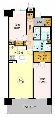 同じ建物の物件間取り写真 - ID:213100451859