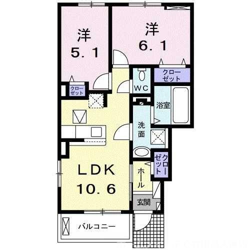 同じ建物の物件間取り写真 - ID:223031653329