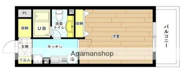 レックスハイツ新宿５丁目 702｜東京都新宿区新宿５丁目(賃貸マンション1K・7階・31.03㎡)の写真 その2