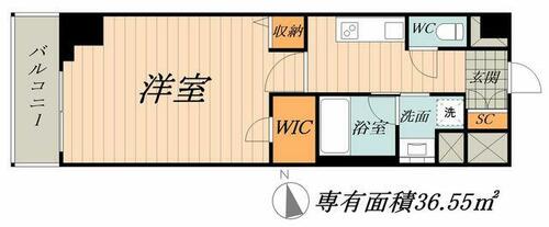 同じ建物の物件間取り写真 - ID:223031858108