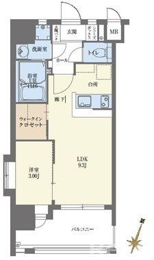 福岡県福岡市中央区春吉１丁目(賃貸マンション1LDK・12階・31.98㎡)の写真 その1