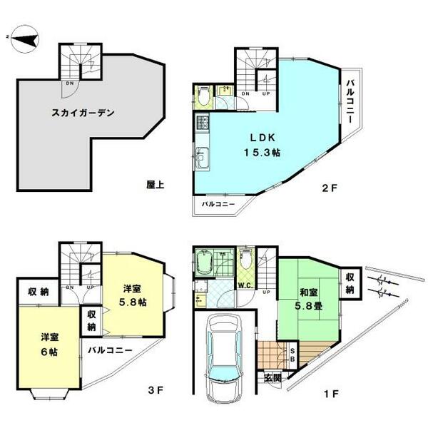 detached 埼玉県和光市白子３丁目
地図を見る