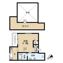 福岡県福岡市東区香住ヶ丘２丁目（賃貸アパート1R・1階・21.10㎡） その2