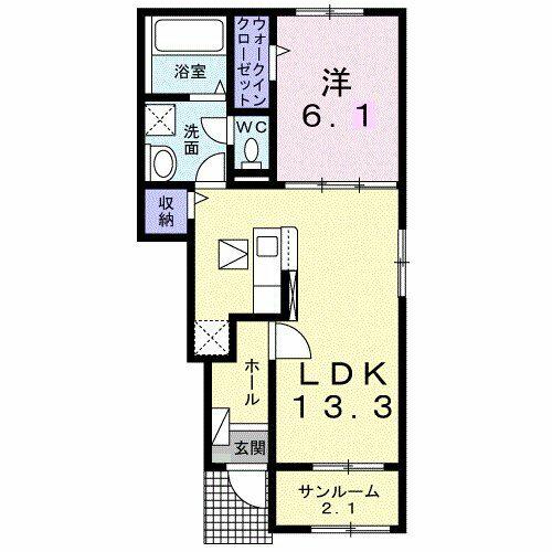 同じ建物の物件間取り写真 - ID:211045588264