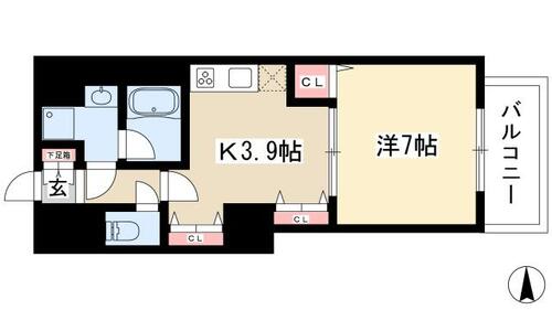 同じ建物の物件間取り写真 - ID:223031967970