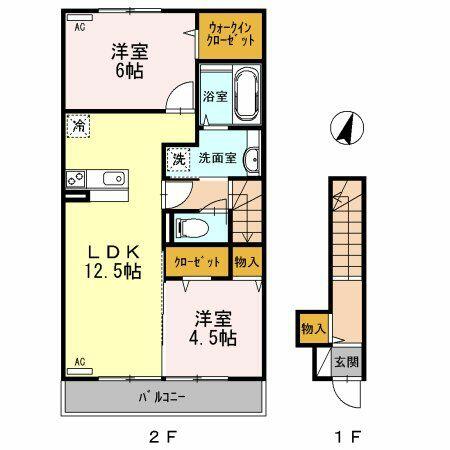 同じ建物の物件間取り写真 - ID:213103517498