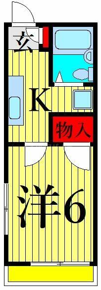 アルカディア 201｜東京都葛飾区青戸６丁目(賃貸アパート1K・2階・20.00㎡)の写真 その2
