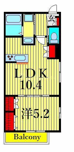 ＹＡＭＡＳＡＮ 102｜千葉県浦安市堀江１丁目(賃貸マンション1LDK・1階・37.96㎡)の写真 その2