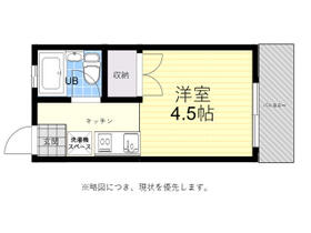 富士ハイツ  ｜ 東京都西東京市北原町１丁目（賃貸アパート1R・1階・14.85㎡） その2