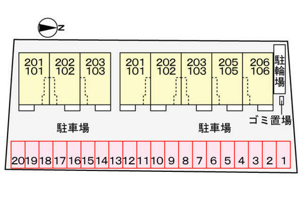 ソラーナⅠ｜奈良県香芝市磯壁４丁目(賃貸アパート1LDK・1階・44.70㎡)の写真 その4