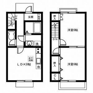 同じ建物の物件間取り写真 - ID:223032458051