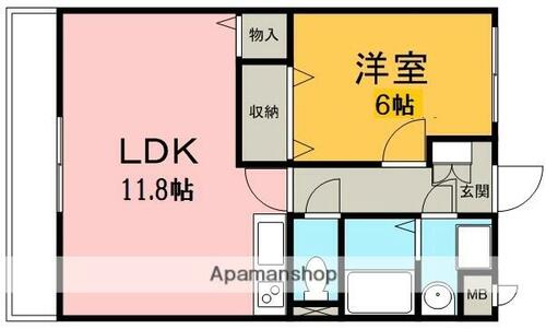 同じ建物の物件間取り写真 - ID:241004846270