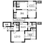 札幌市東区伏古七条４丁目 2階建 築49年のイメージ