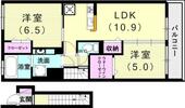 神戸市垂水区東垂水１丁目 2階建 築10年のイメージ