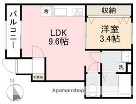 アネックス木太Ⅱ 102 ｜ 香川県高松市木太町（賃貸アパート1LDK・1階・31.62㎡） その2