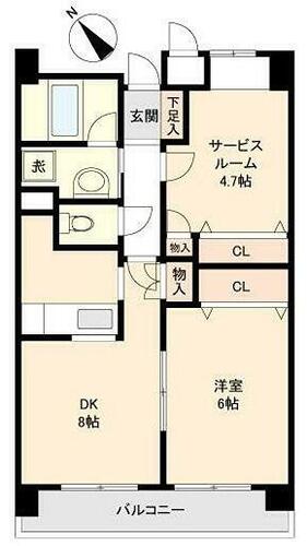 同じ建物の物件間取り写真 - ID:214055853079