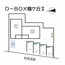 Ｄ－ＢＯＸ鶴ケ丘Ⅱ 202 ｜ 石川県河北郡内灘町字鶴ケ丘２丁目（賃貸アパート1R・2階・40.17㎡） その3