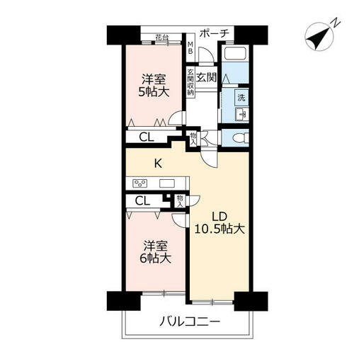 同じ建物の物件間取り写真 - ID:240028478310