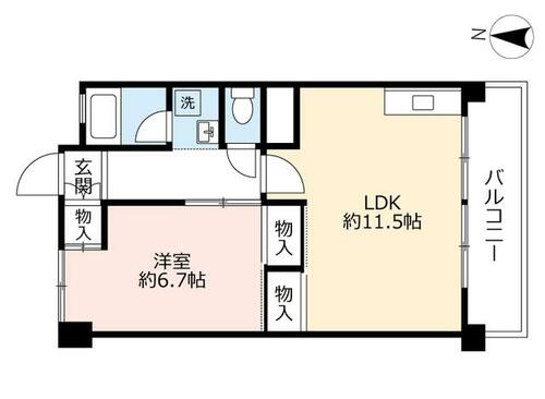 同じ建物の物件間取り写真 - ID:223033280871