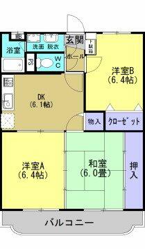 同じ建物の物件間取り写真 - ID:209005610841