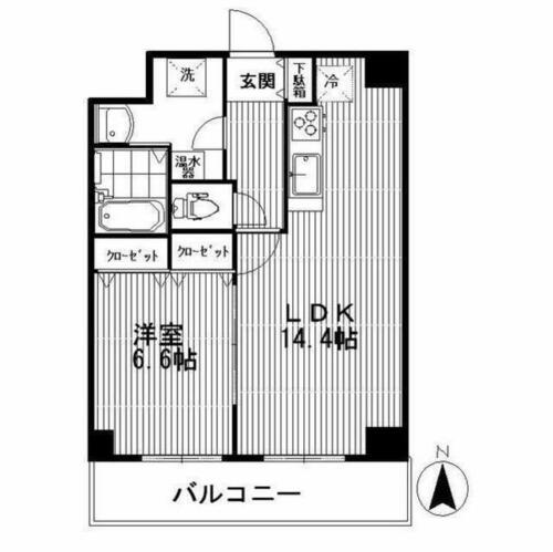 同じ建物の物件間取り写真 - ID:211046197492